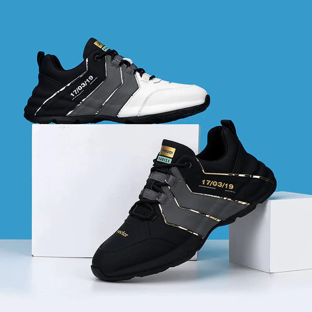 Luca | Lichtgewicht ademend PU sneakers voor heren met urban design
