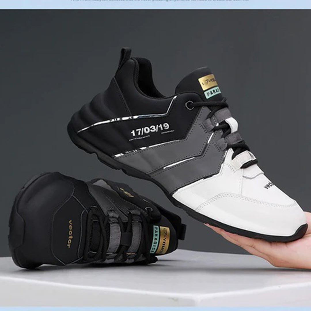 Luca | Lichtgewicht ademend PU sneakers voor heren met urban design