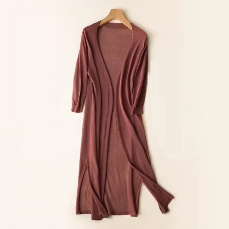 Lina | Lange cardigan dames