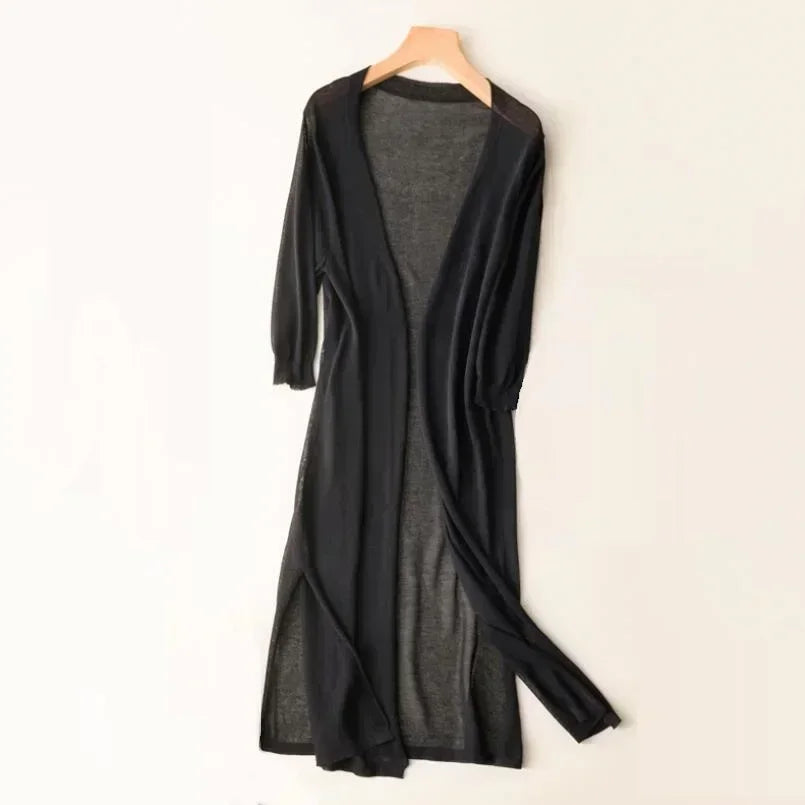 Lina | Lange cardigan dames