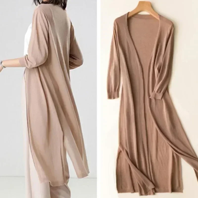 Lina | Lange cardigan dames
