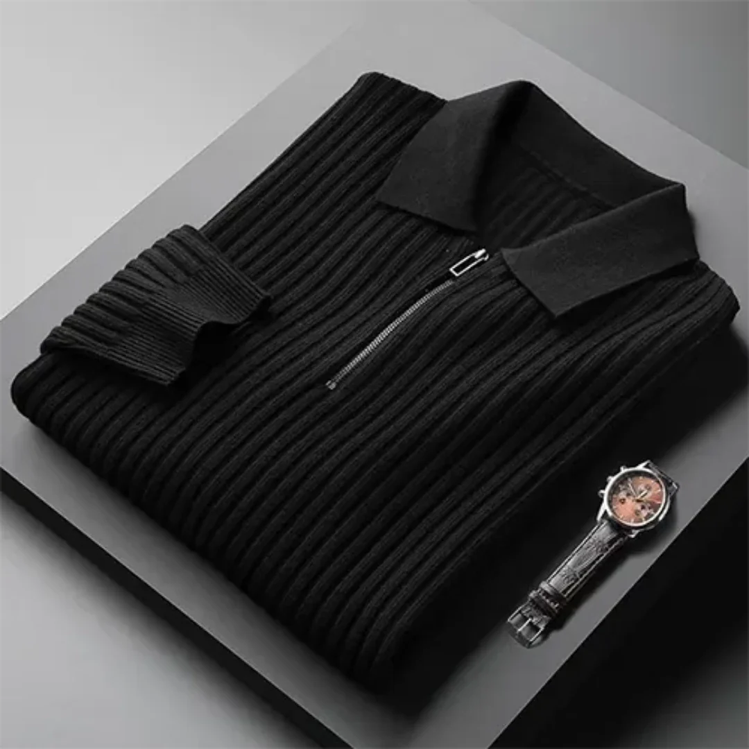 Joris - Heren Lange Mouwen Polo Pullover