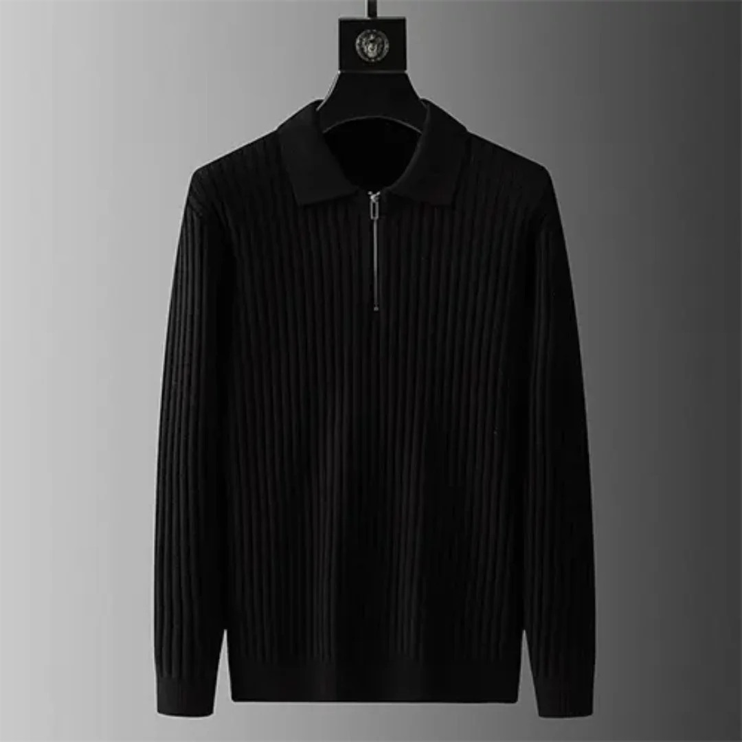 Joris - Heren Lange Mouwen Polo Pullover