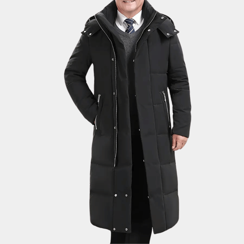 Lucas - Elegante Winterjas met Capuchon voor Heren