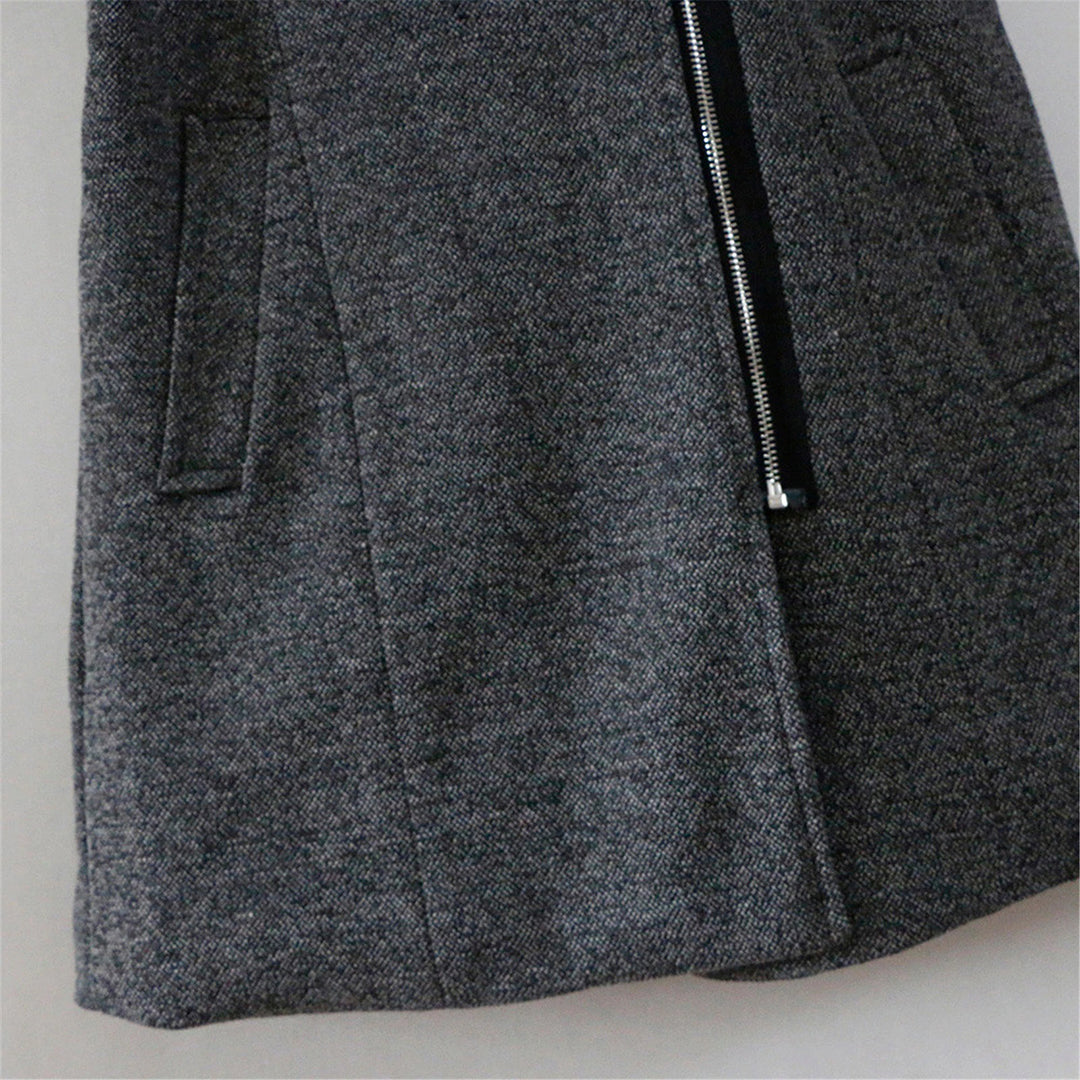 Emma | Lange warme winterjas voor dames met capuchon en moderne details