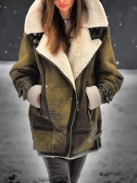 Manon | Shearling winterjas voor dames