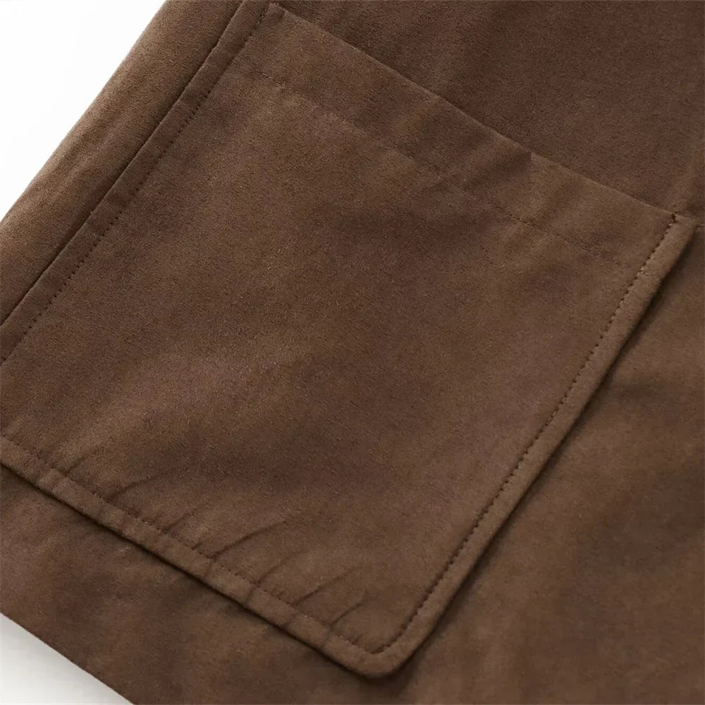 Sophie - Luxe Suède Jas voor Dames