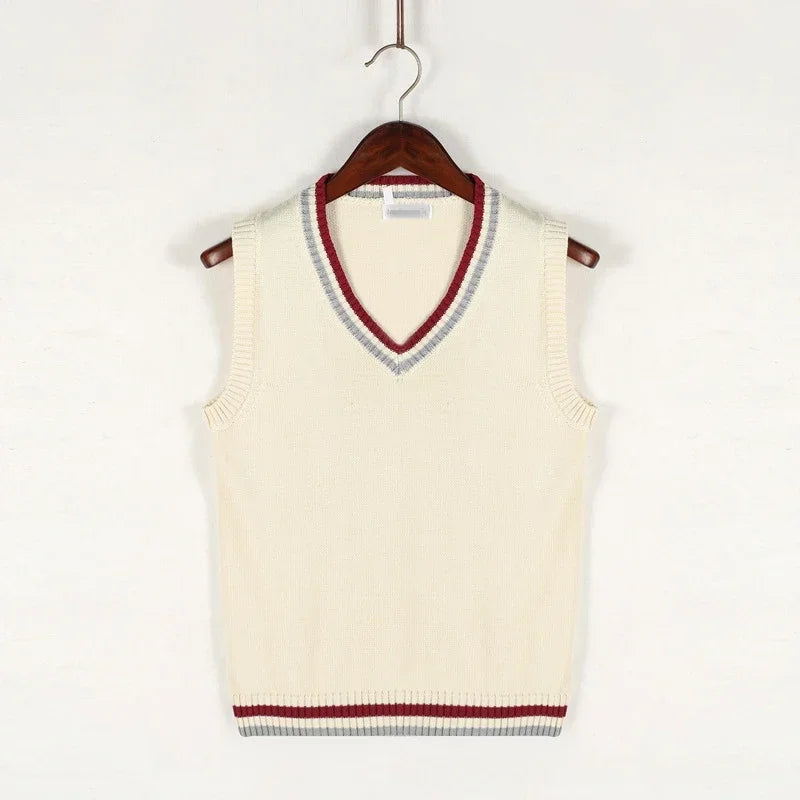 Sven | Gebreide pullover gilet voor heren