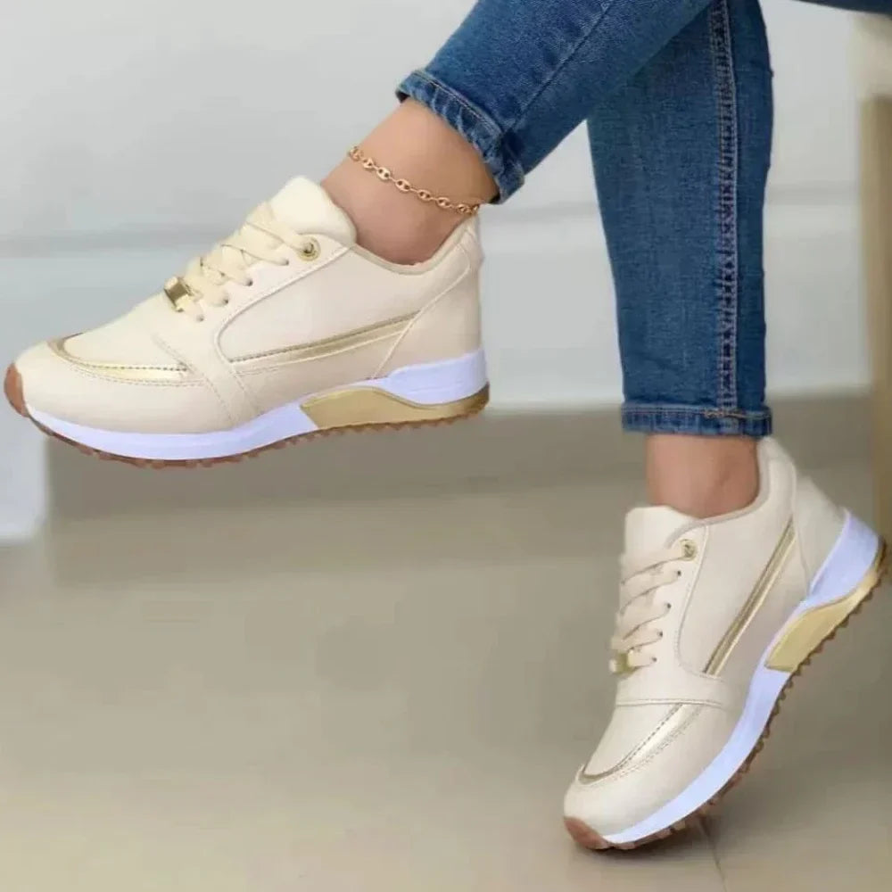 Elegante dames sneakers met dempende zool – stijlvol comfort voor elke dag