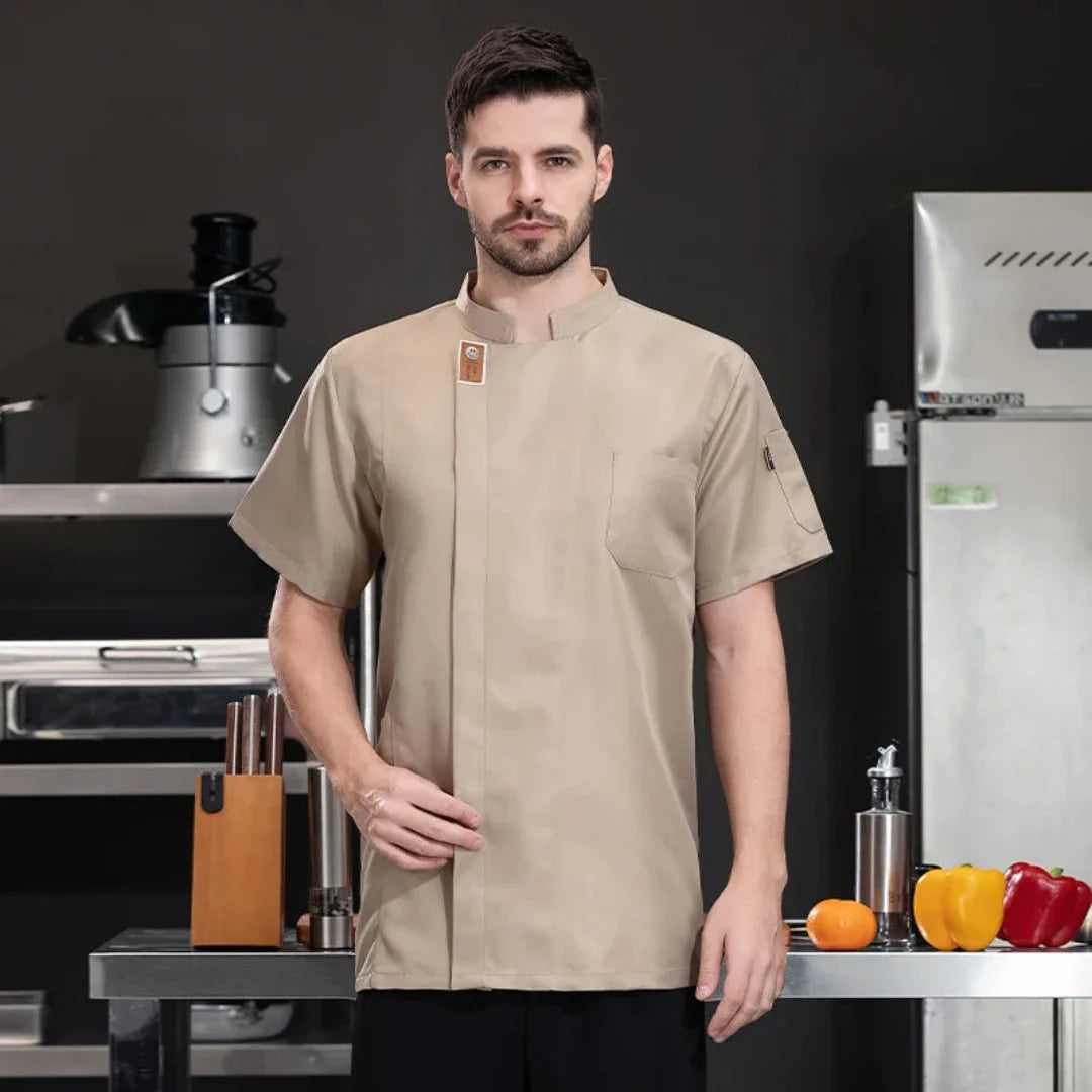 Emanuel - Heren Comfortabel Culinaire Uniform - Werkkleding