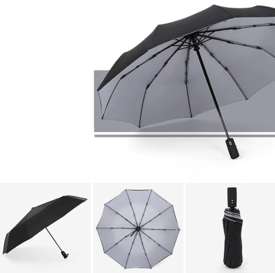 Windproof Stormparaplu - Opvouwbare Paraplu voor Regen en Storm