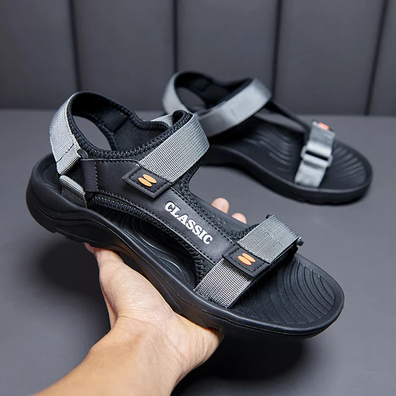Heren sportieve sandalen met verstelbare klittenband – klaar voor elke zomerse activiteit