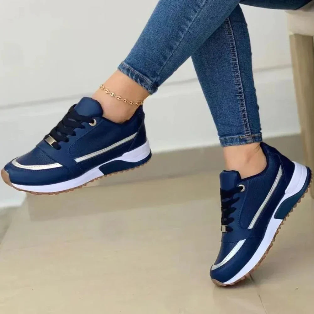 Elegante dames sneakers met dempende zool – stijlvol comfort voor elke dag