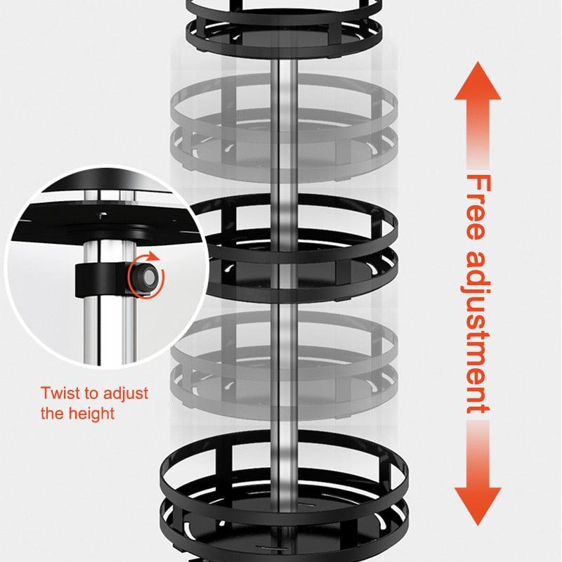 Opbergrek SpinStack - 360° Draaibaar - Multifunctionele Organizer