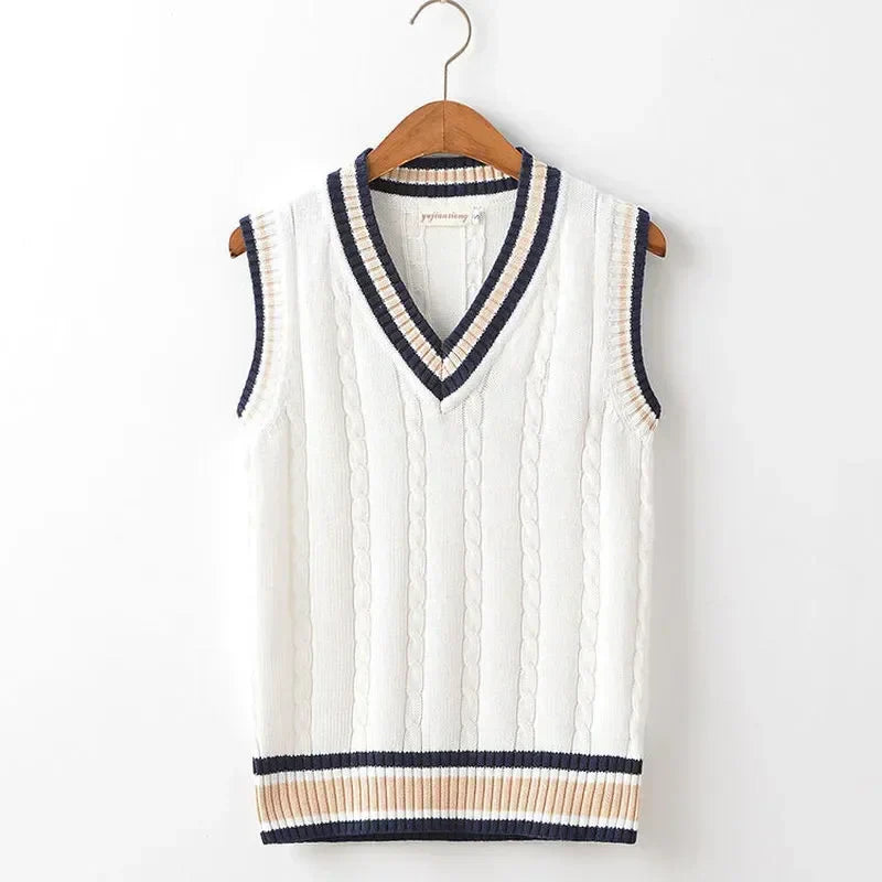 Sven | Gebreide pullover gilet voor heren