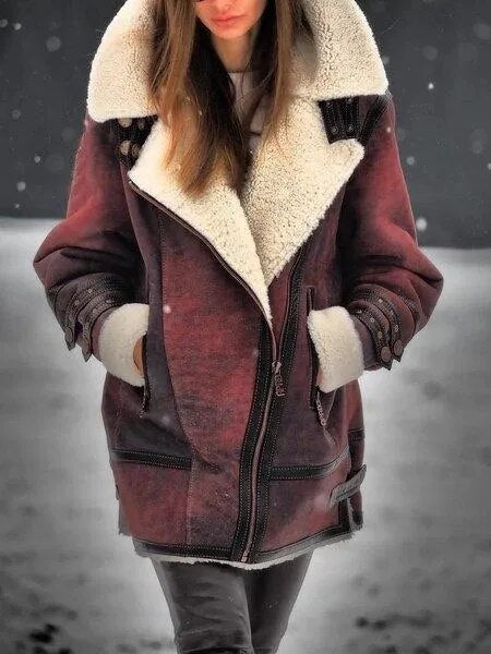 Manon | Shearling winterjas voor dames
