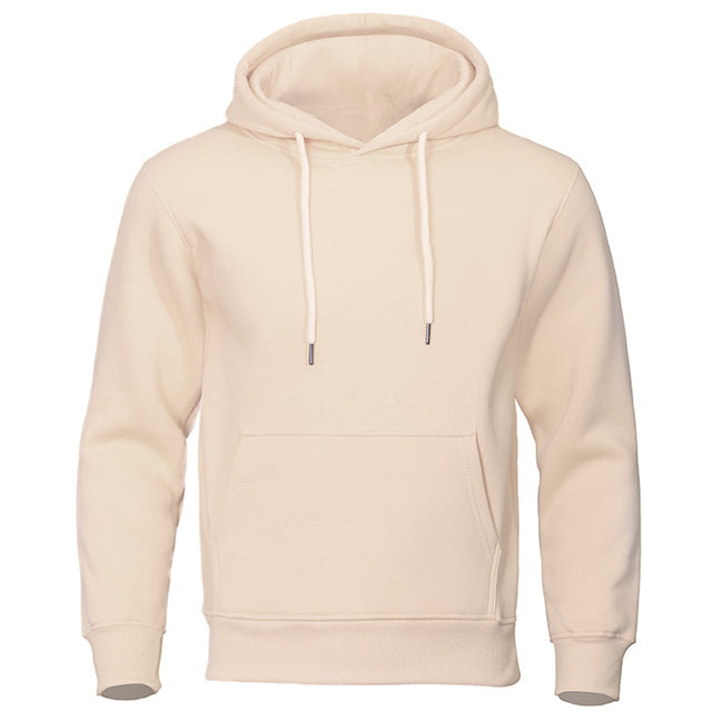 Kacper | Zachte ademende katoenmix herfst hoodie voor heren met tijdloos sportief design