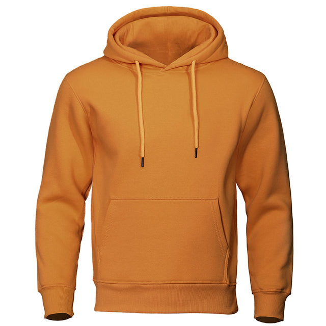 Kacper | Zachte ademende katoenmix herfst hoodie voor heren met tijdloos sportief design
