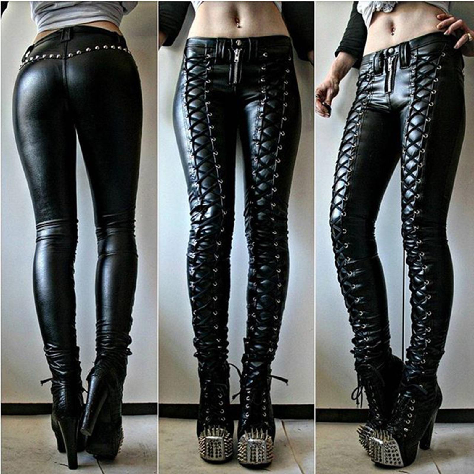 Gothic Lace-Up Broek