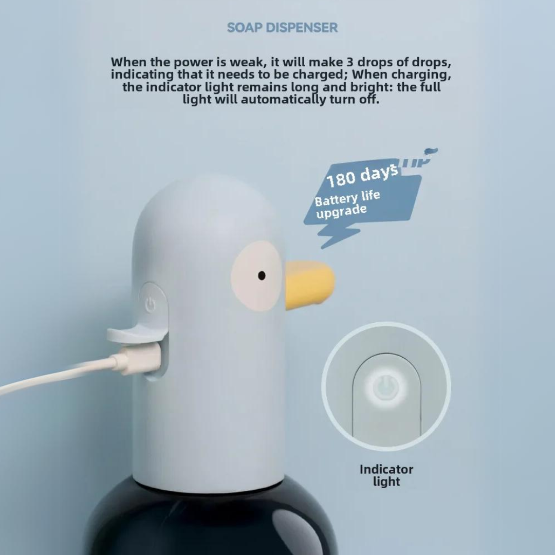 Zeepdispenser Vogelvormig - Automatisch en Leuk Ontwerp
