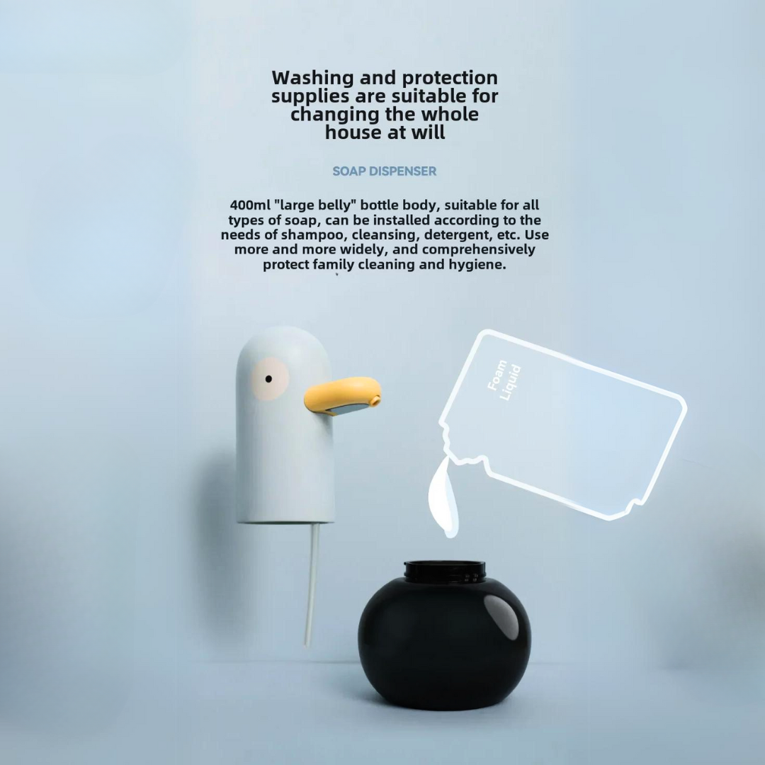 Zeepdispenser Vogelvormig - Automatisch en Leuk Ontwerp