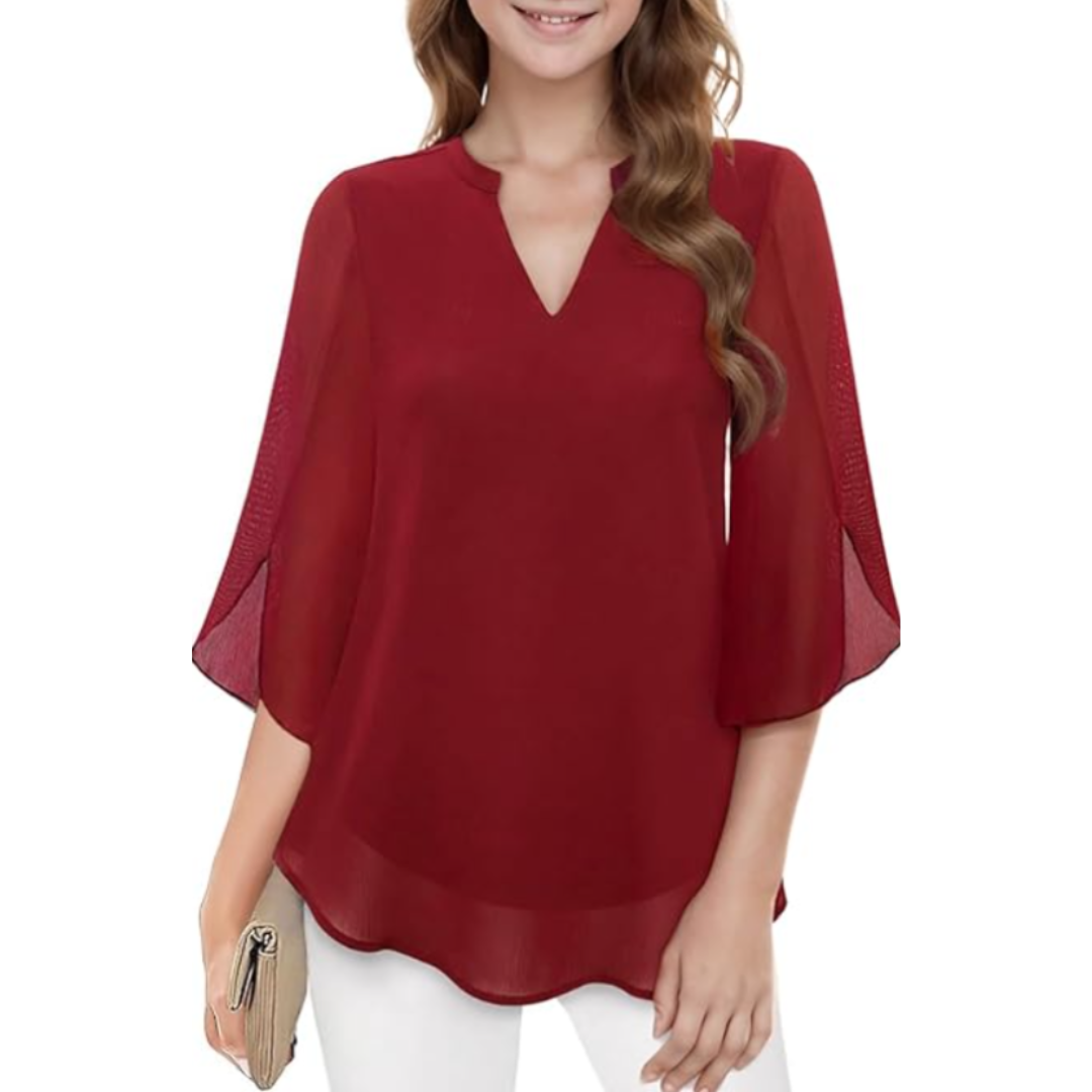 Sanne - Elegante blouse met comfortabele pasvorm dames