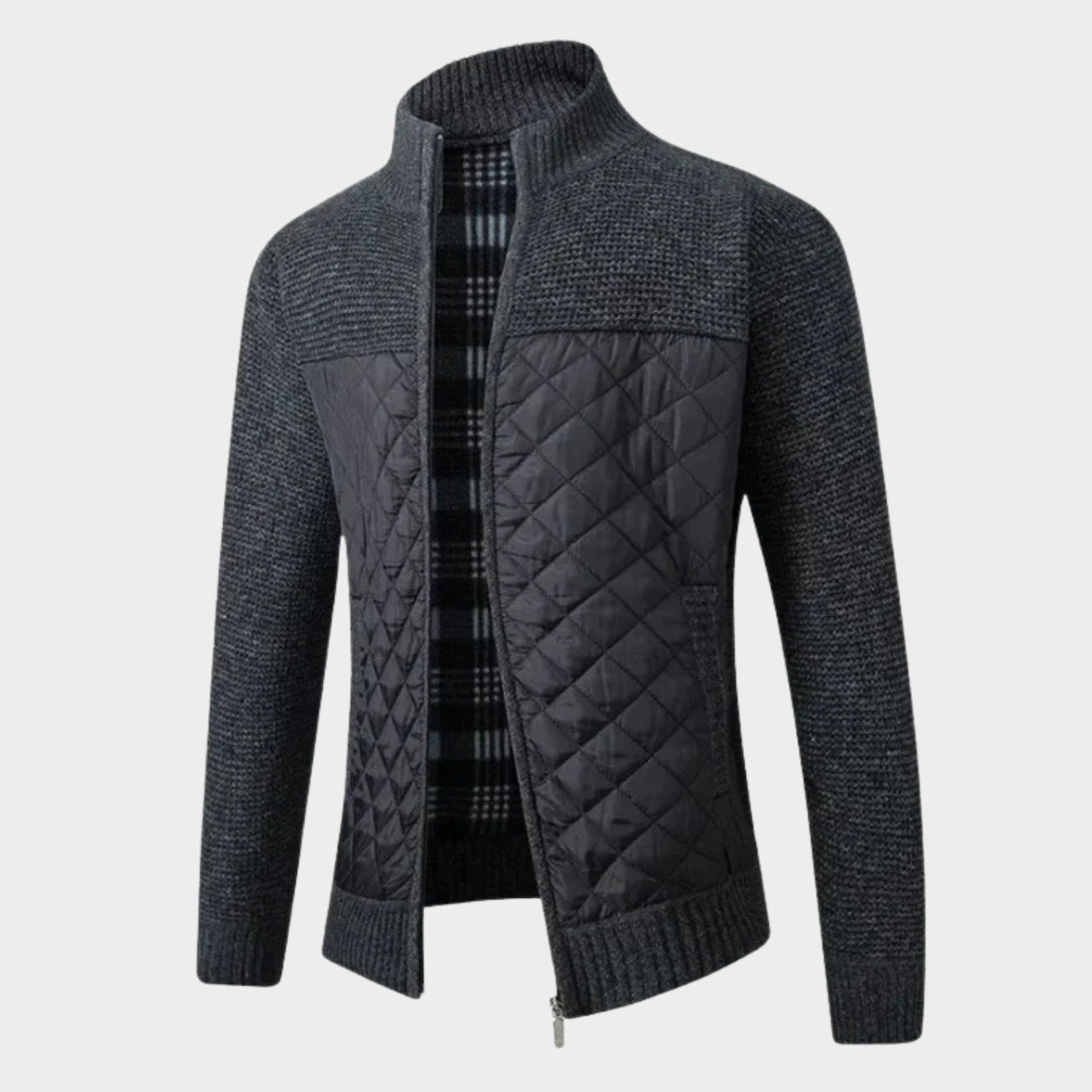 Felix - Arnold Zip Vest met Comfortabele Pasvorm