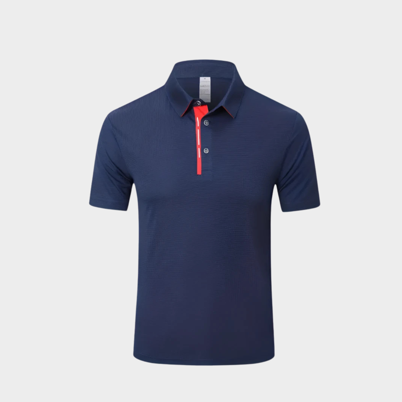 Arno - Slimfit Poloshirt met Stoere Look