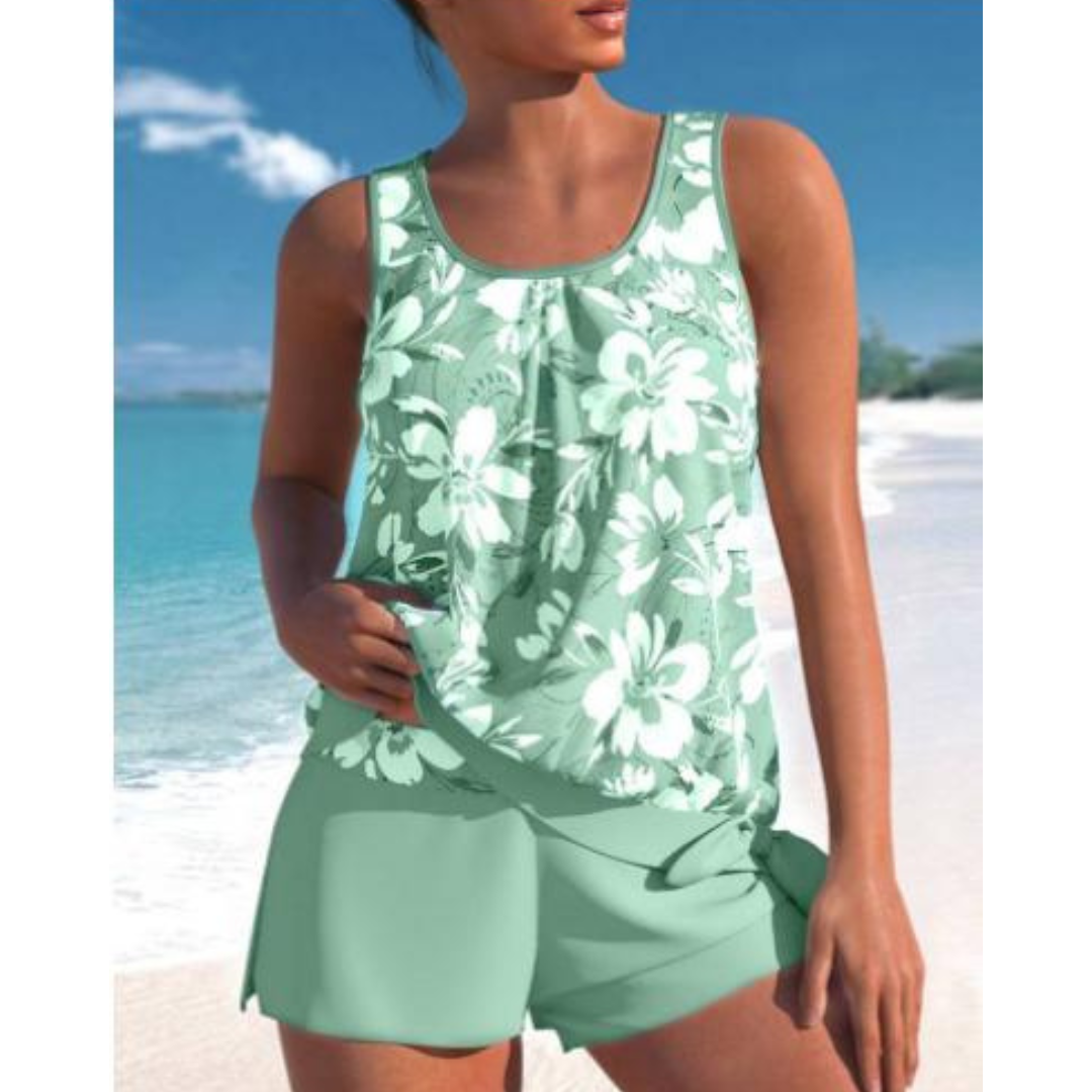 Sanne - Zomerse tankini set dames