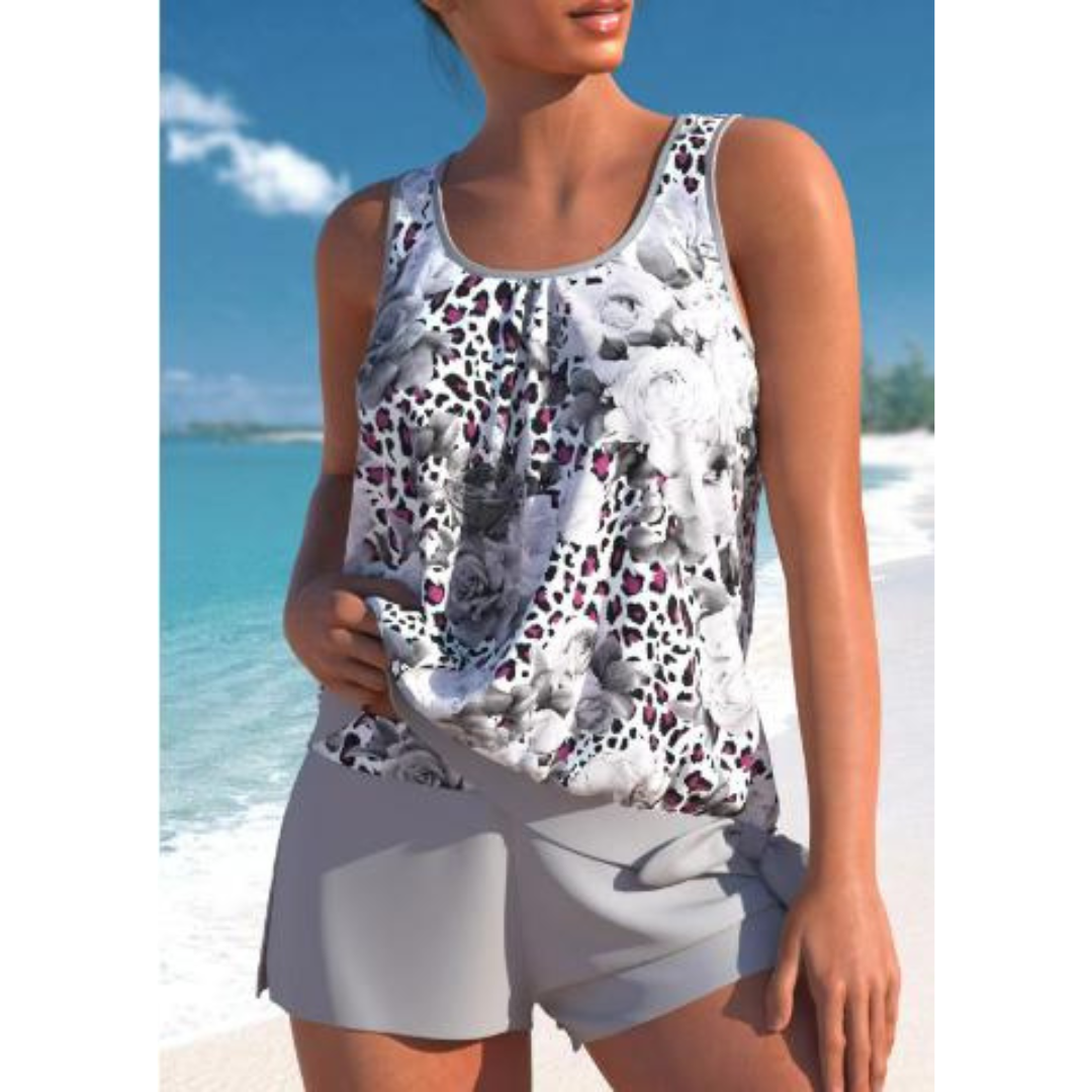 Sanne - Zomerse tankini set dames