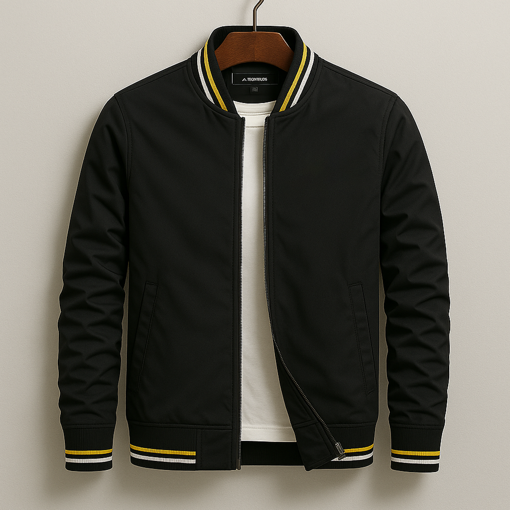 Tomasz | Jas voor heren herfst ademend en waterafstotend in polyester met een regular fit