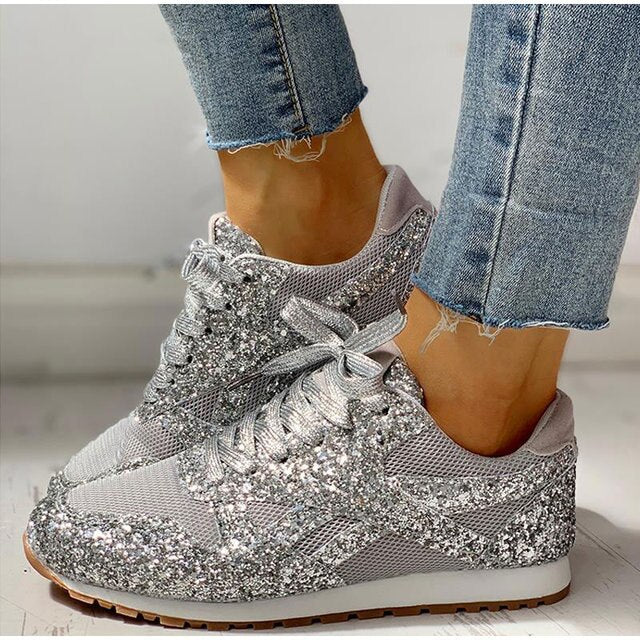 Danielle - Glitter sneakers