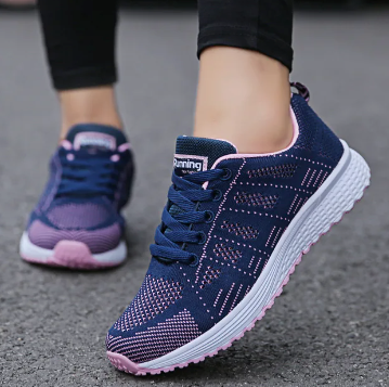Lichtgewicht dames sneakers met ademend mesh – ideaal voor dagelijks gebruik en actieve momenten