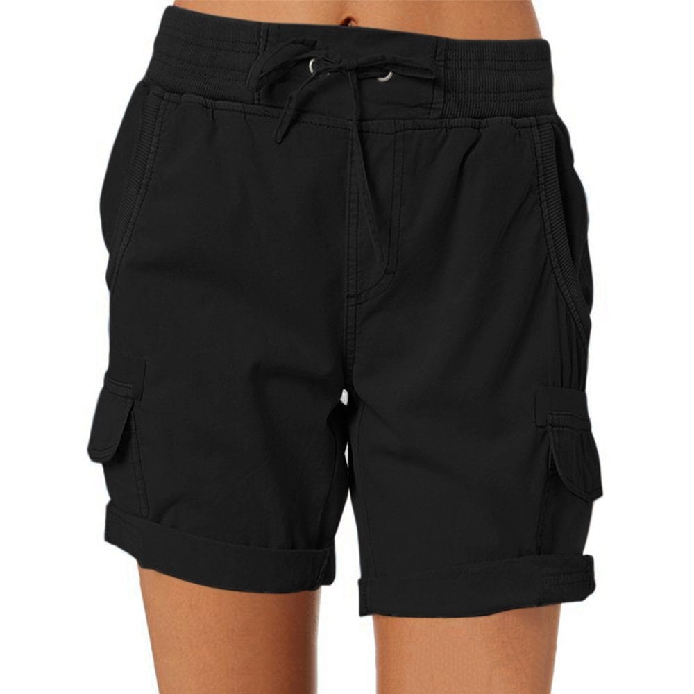 Losse damesshort met hoge taille