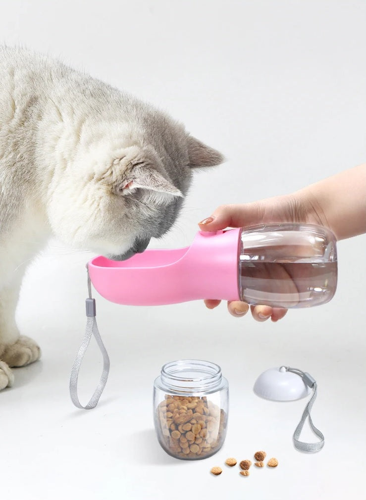 Multifunctionele Waterfles voor Honden - Drinken en Opslag in Eén