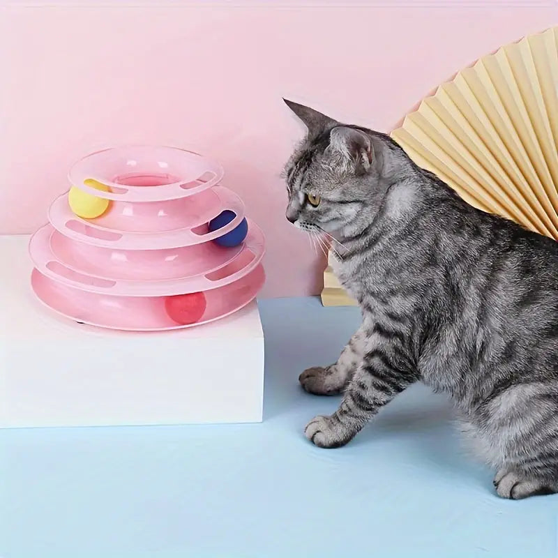 Kattenspeeltje met Drie Lagen - Voor Veelzijdig Spelen