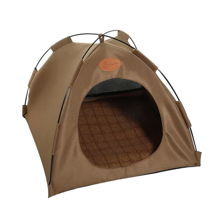 Vouwbare tent voor katten