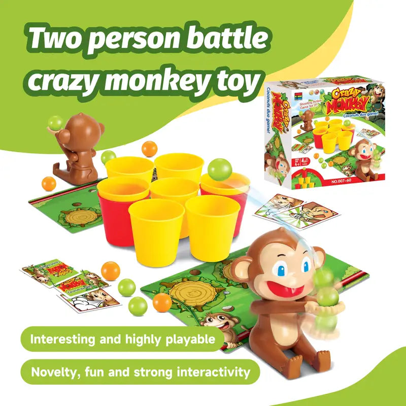 Twee-Personen Schietspel voor Familieplezier - MonkeyBlast voor Actie en Fun