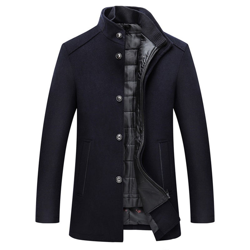 Pieter | Elegante winter overcoat voor heren
