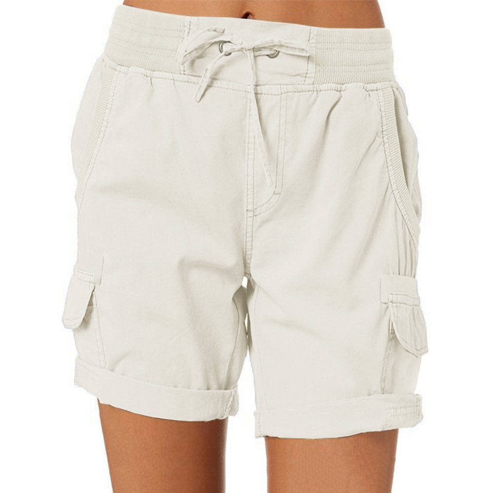 Losse damesshort met hoge taille