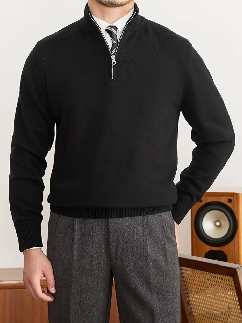 Samuel - Zip Pullover voor Heren