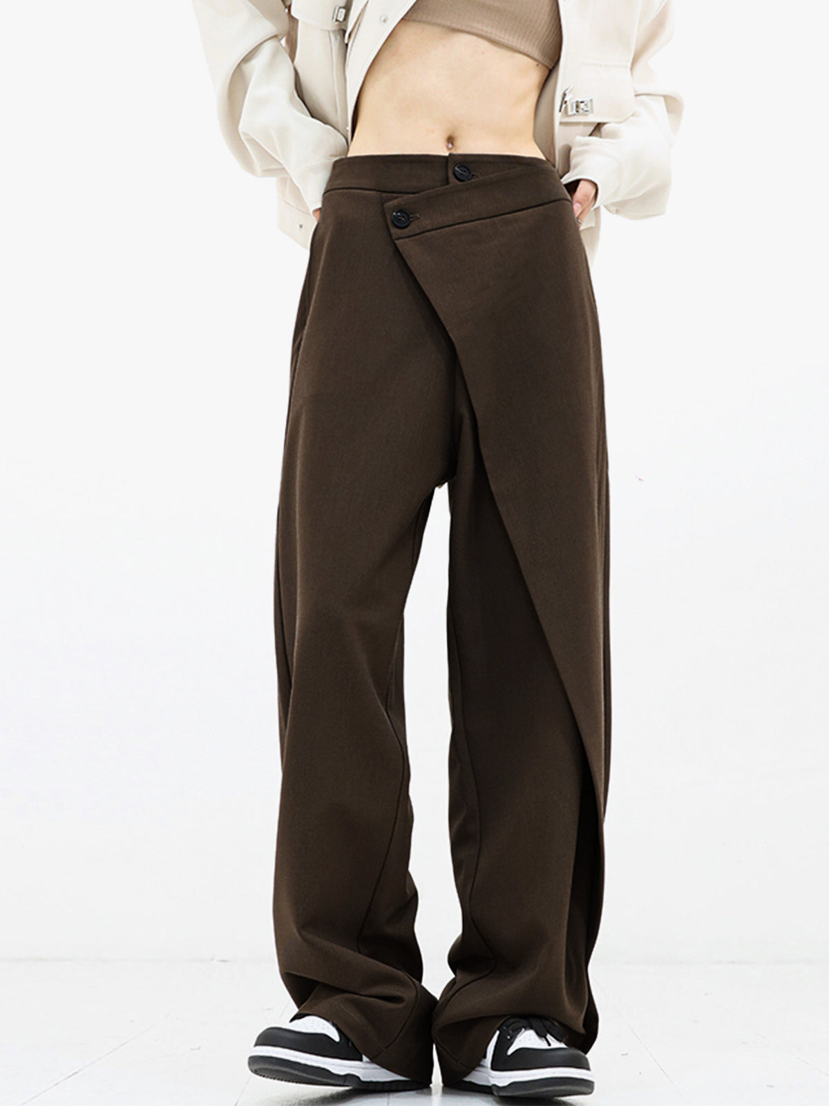 LINA - Asymmetrische Baggy Broek