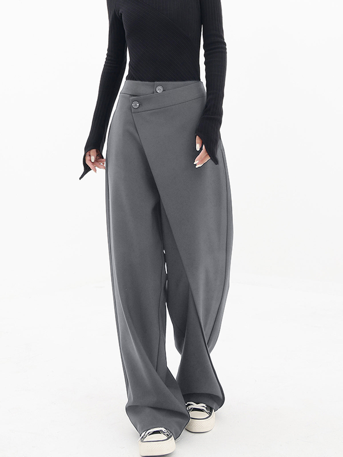 LINA - Asymmetrische Baggy Broek