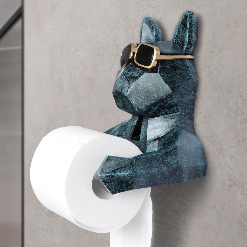 Toiletpapierhouder Geometrisch - Unieke Badkamerdecoratie