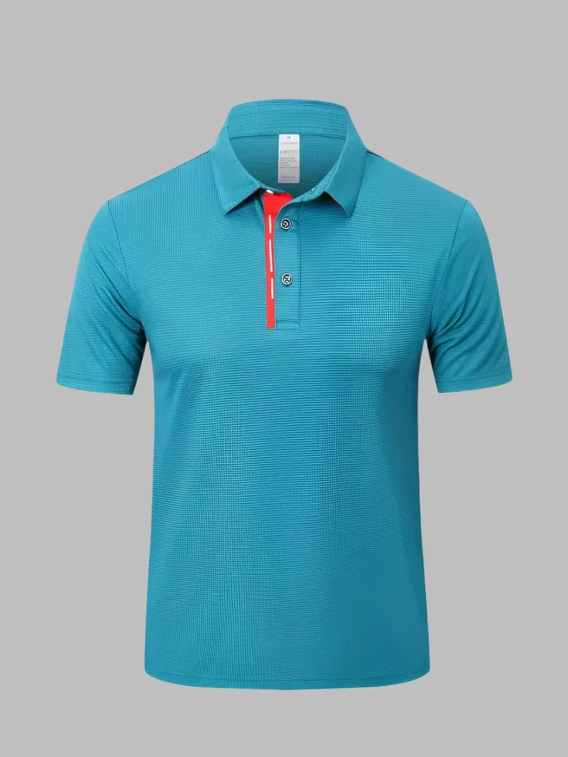 Arno - Slimfit Poloshirt met Stoere Look