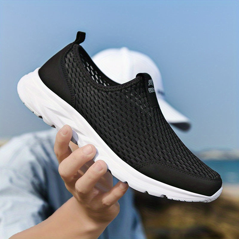 Heren slip-on sneakers – Lichtgewicht comfort en moeiteloze stijl voor elke dag