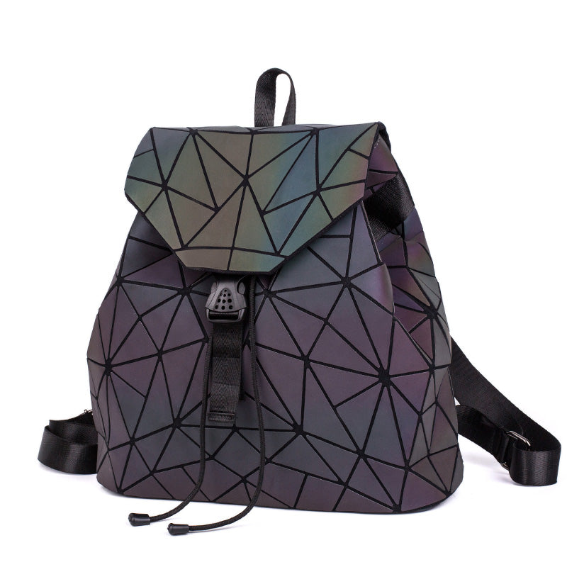 Sienna Glow in the Dark Tas - Stoere tas met geometrisch patroon