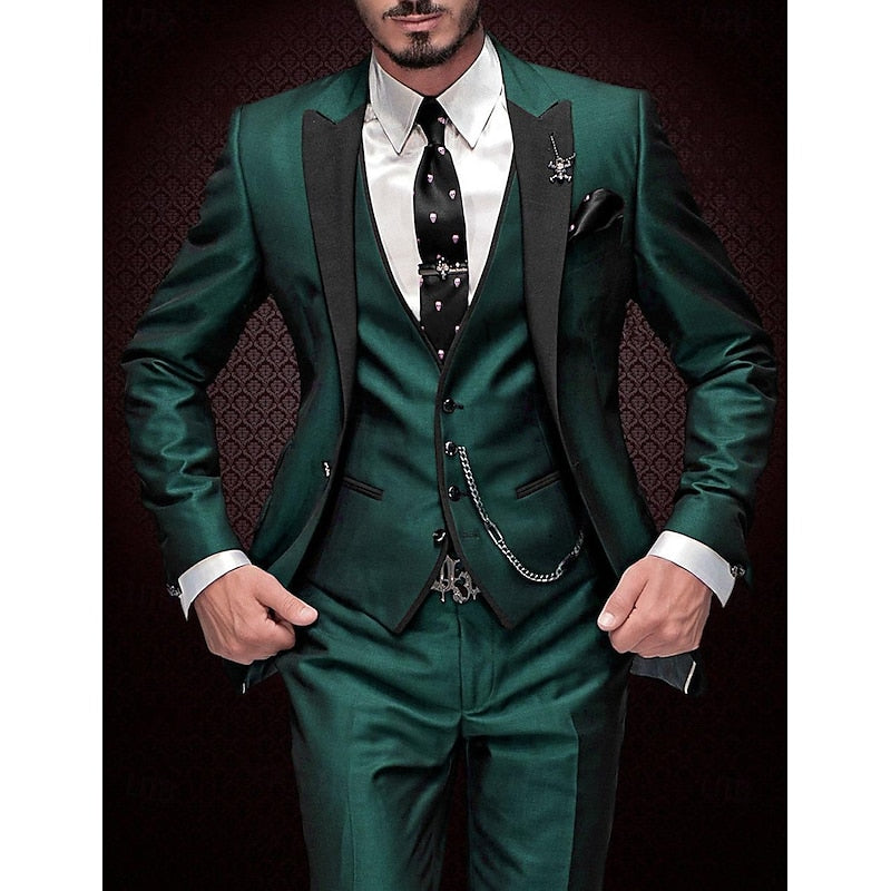 Adrian | Pak voor heren elegant en duurzaam in linnenmix met een tailored fit