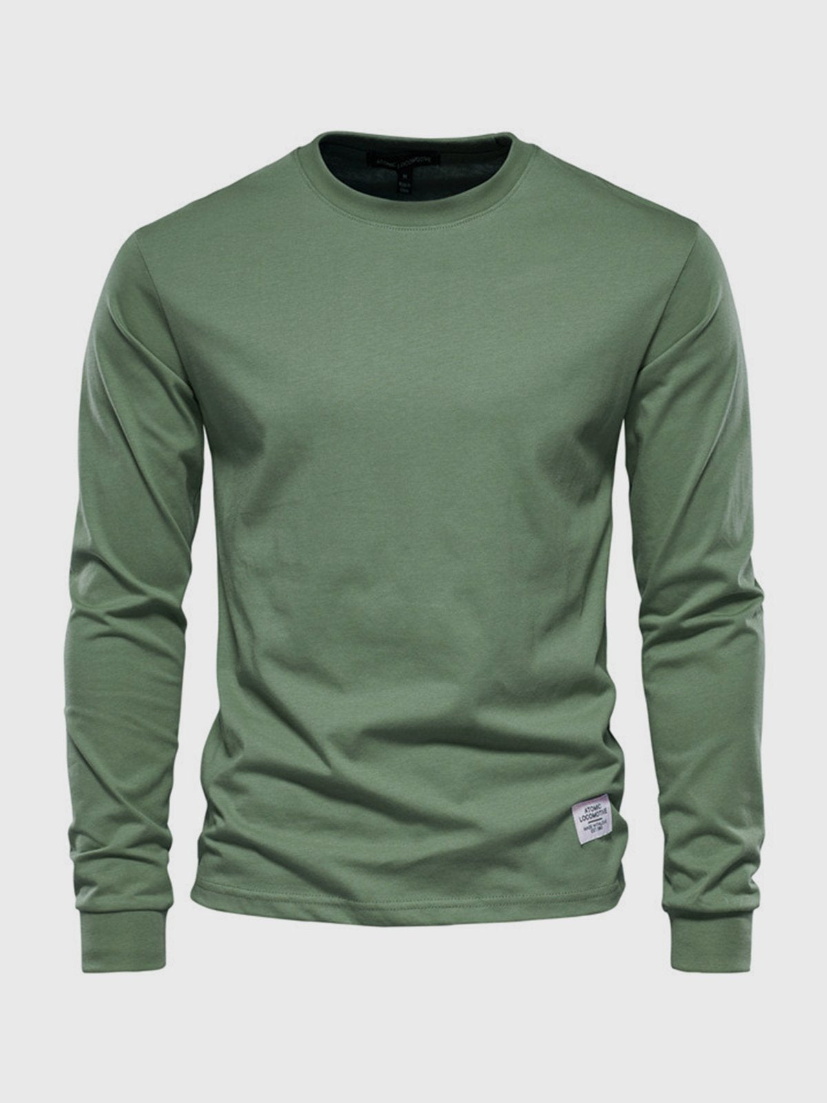 Lukas | Zacht ademend katoenen shirt met lange mouwen voor heren met klassieke pasvorm