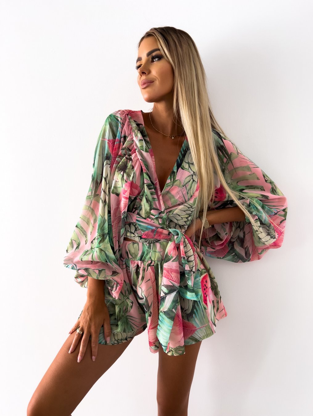 Suze - Zomerse strand playsuit